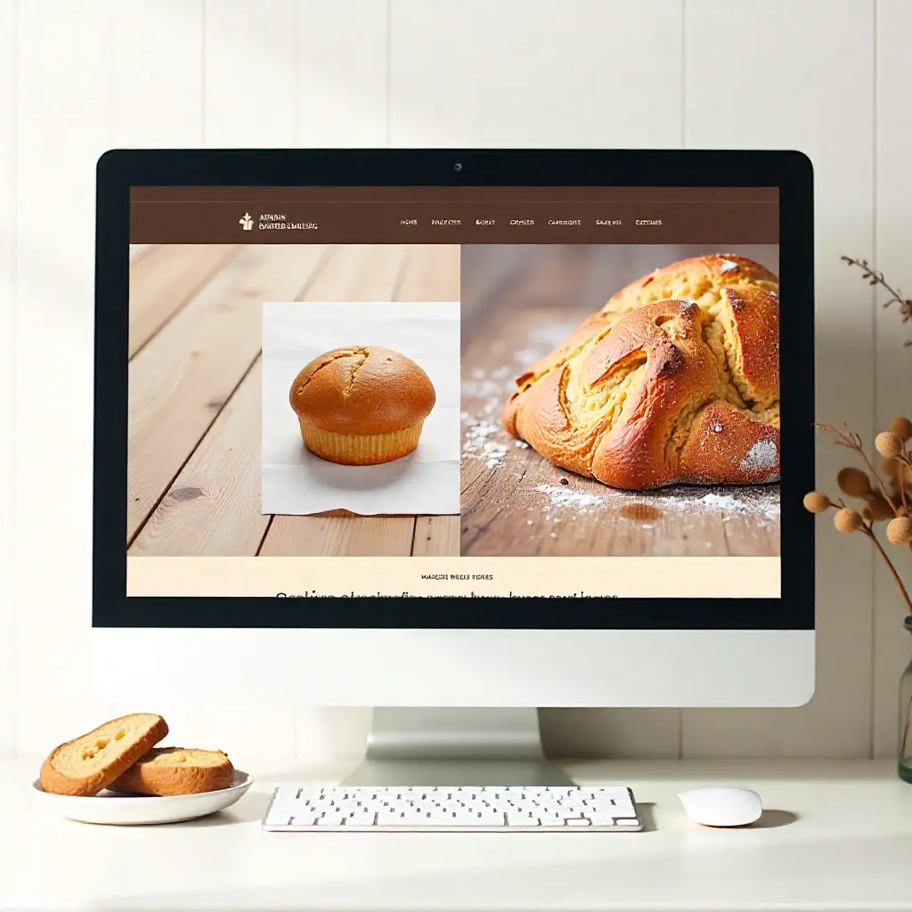 Artisan Bakery Website Design  